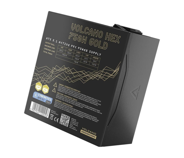 MODECOM Volcano Hex 850W Platinum ATX 3.1 - 1480651 - zdjęcie 5